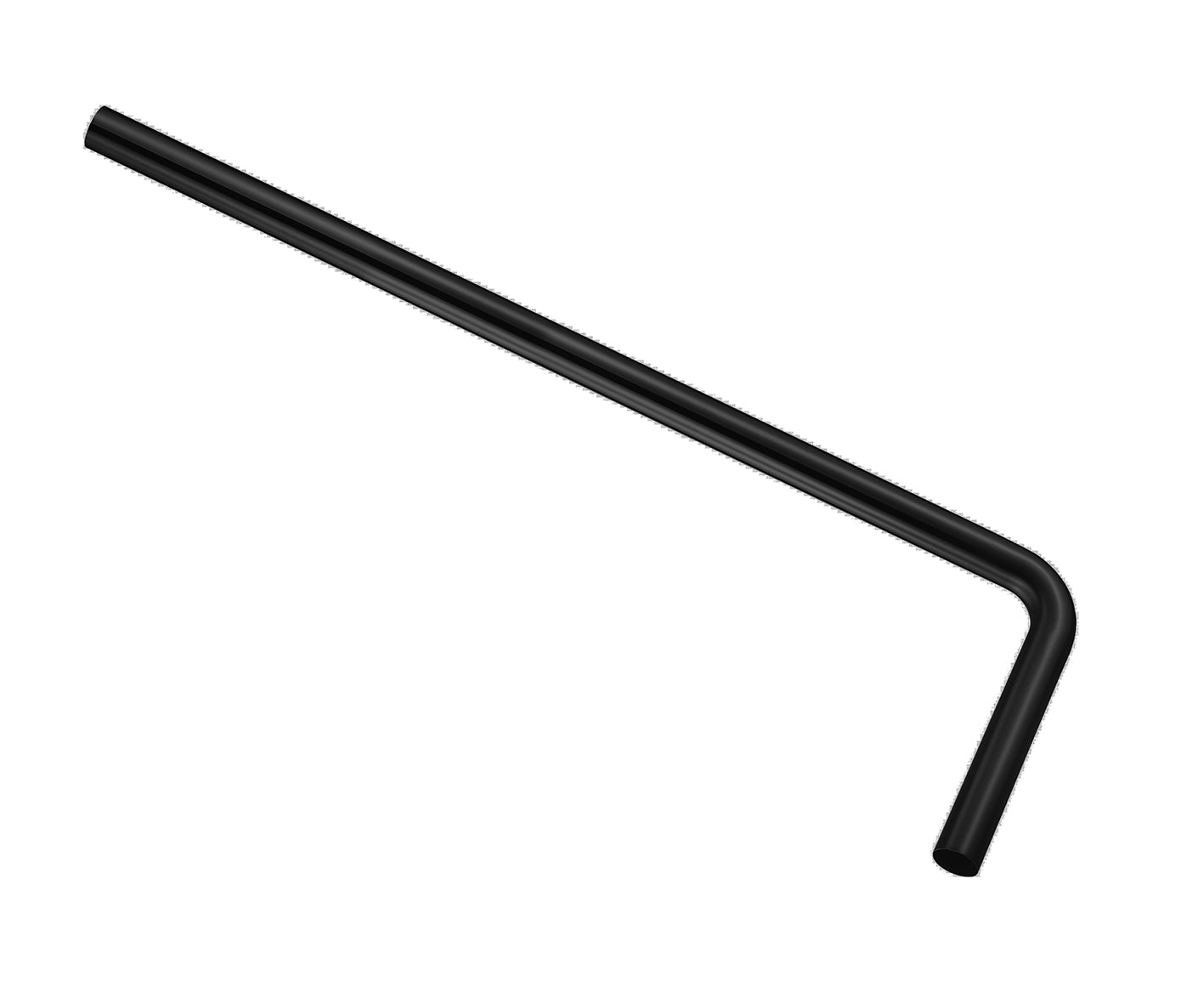 UniMatch vloerbuis 75 x 22 x 3,2 cm mat zwart - WDtegels
