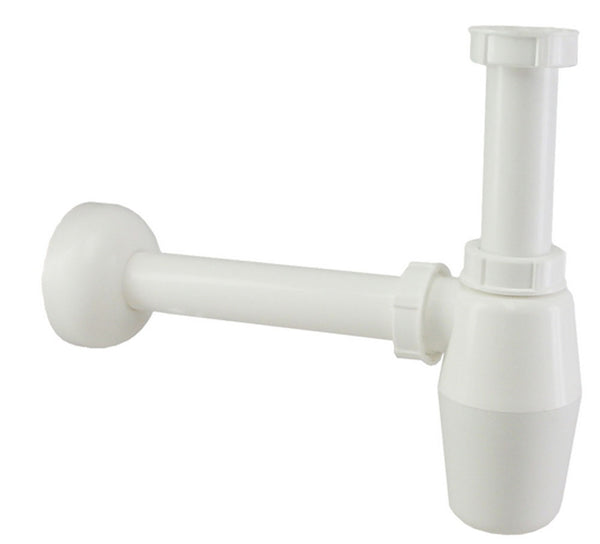 Bottle trap 5/4"x32mm PVC white