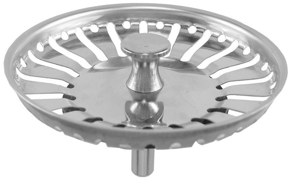 Loose stainless steel grate for basket strainer plug 6/4
