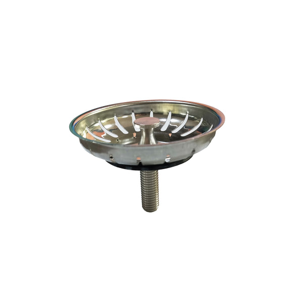 Complete drain strainer 83mm stainless steel
