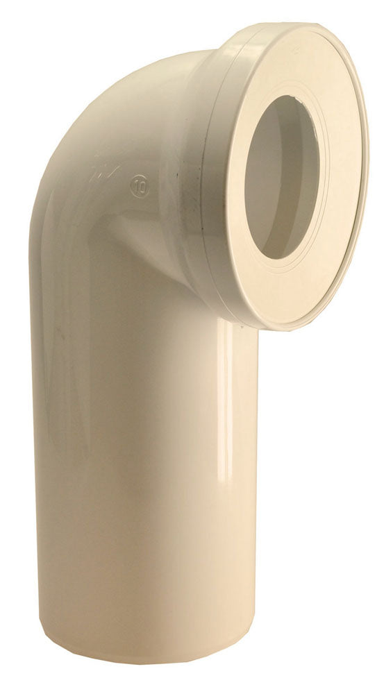 Closet drain bend 90 degrees 110 mm pergamon