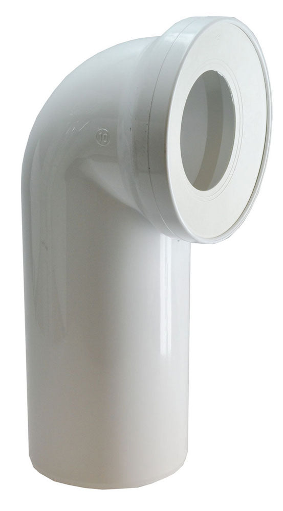 Abu toilet connection bend 90 degrees 110mm white
