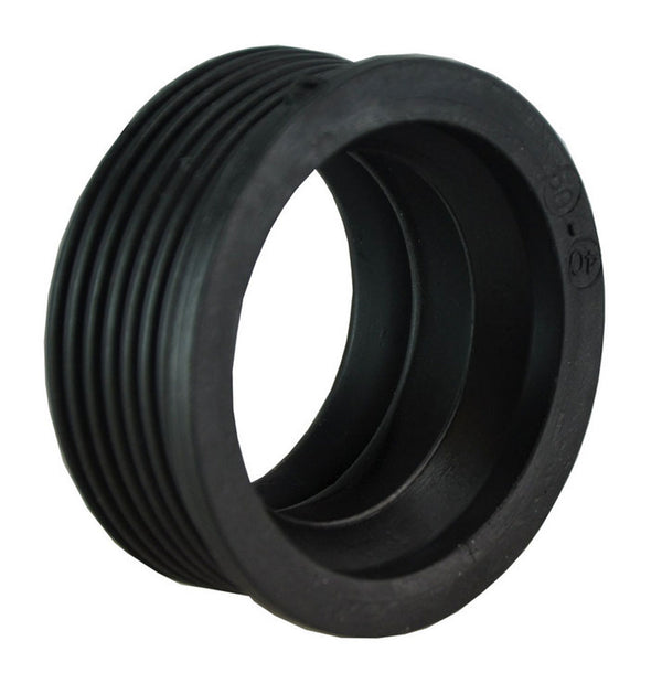 Rubber cuff 50x32mm black