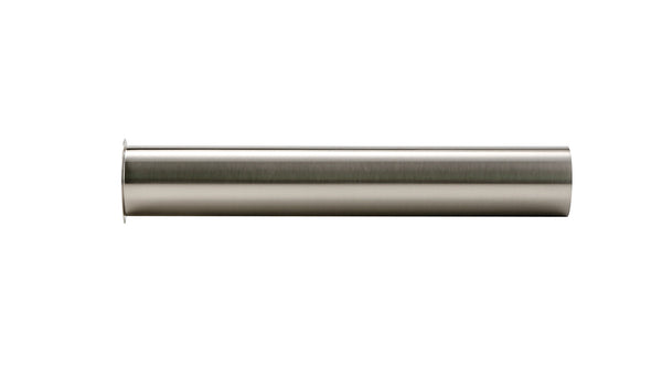 UniMatch siphon extension tube 20 cm with brushed steel collar