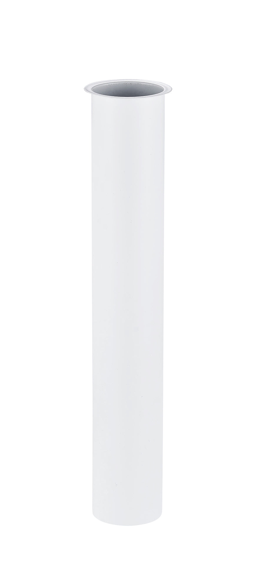 UniMatch sifon verlengbuis 20 cm met kraag mat wit - WDtegels