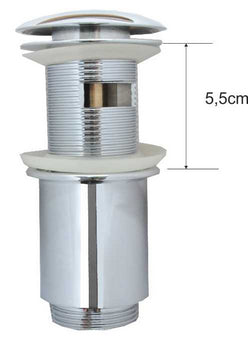 Caral Clickwaste XL chroom 8717306081771