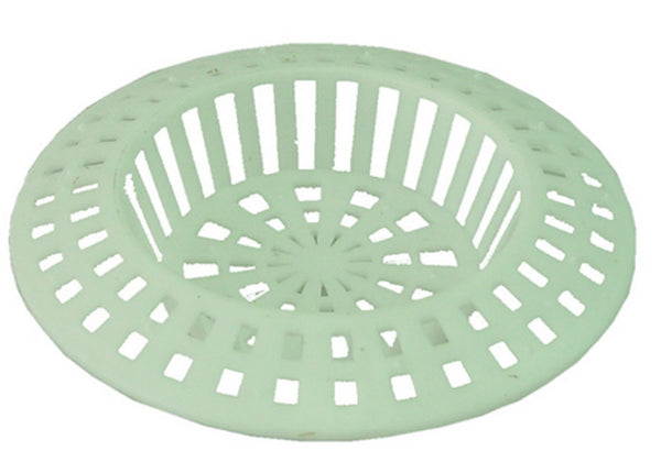 Drain strainer 70mm white plastic