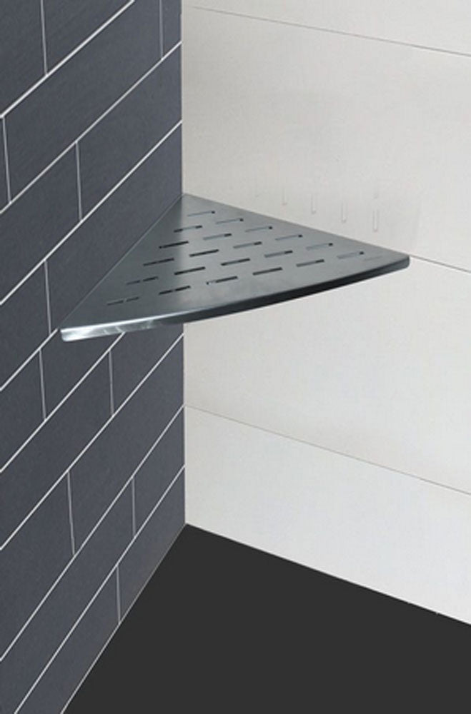 Wiesbaden InWall hoekplanchet 29x29 RVS - WDtegels