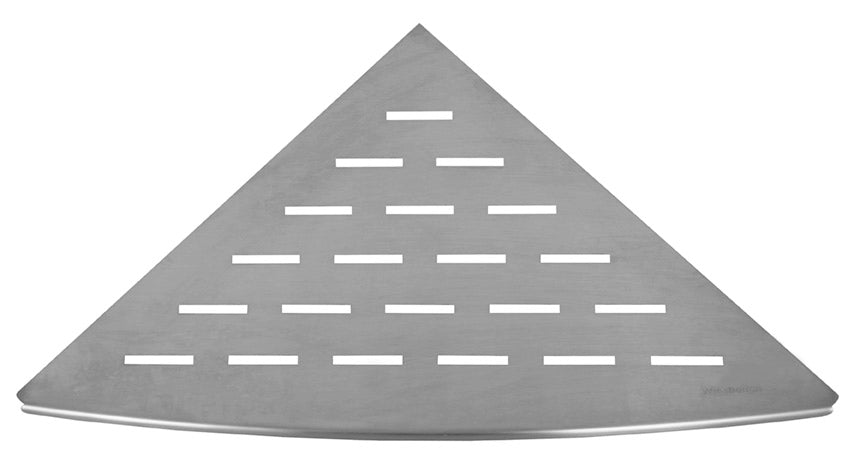 Wiesbaden InWall hoekplanchet 29x29 RVS - WDtegels