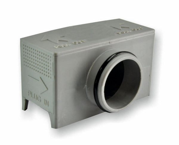 Odor trap for plastic shower drain