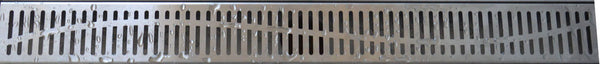 Rejilla Wiesbaden tipo 5 para desagüe de ducha de 3.ª generación 60 x 7 cm acero inoxidable