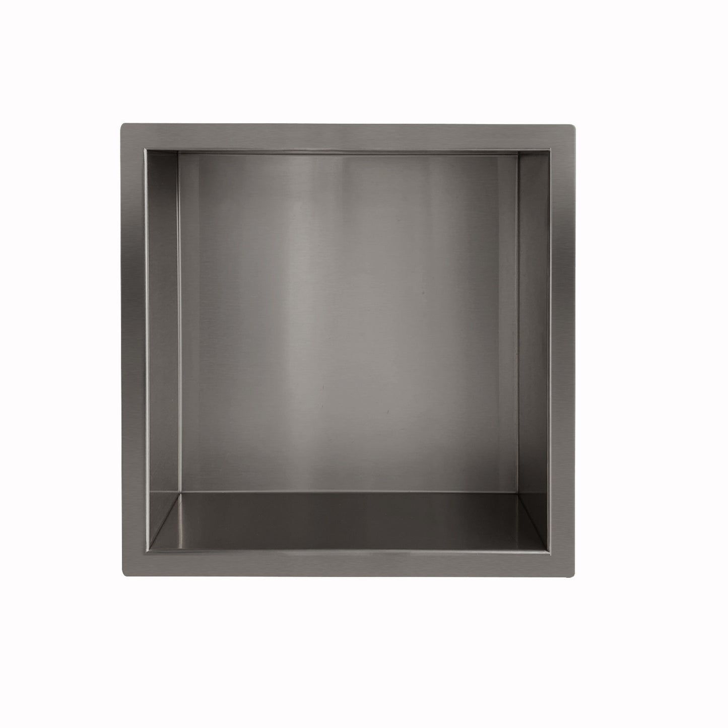 Wiesbaden Inbouwnis douche | 30x30x7cm | Gunmetal - WDtegels