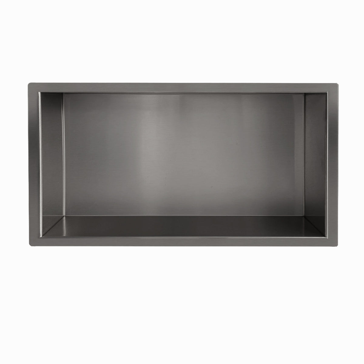 Demis inbouwnis 30x60x10cm gunmetal PVD