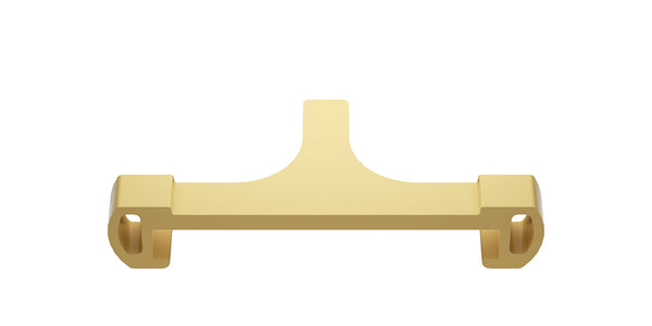 Afstandhouder voor tegelroosters kunststof geborsteld messing