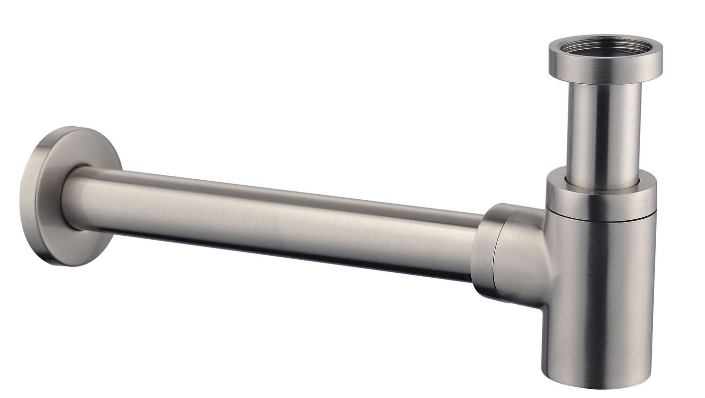 UniMatch fonteinsifon 5/4" x 32 mm geborsteld staal - WDtegels