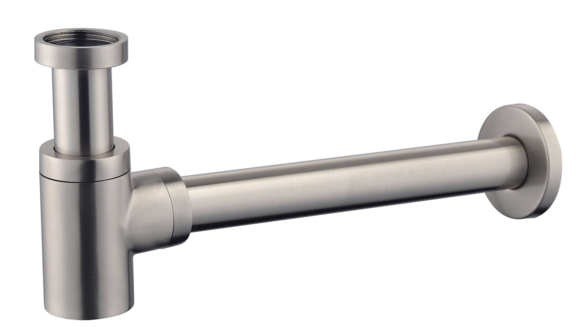 Wiesbaden Star luxe sifon laag 11/4'' geborsteld staal - WDtegels