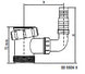 McAlpine 5506 T-piece for washing machine and dishwasher with angled hose connector