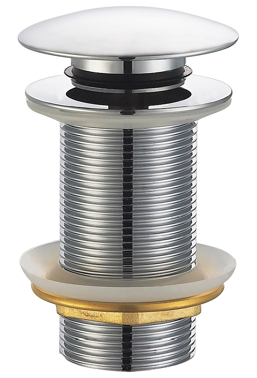 UniMatch clickwaste afvoerplug verlengd 5/4" chroom - WDtegels