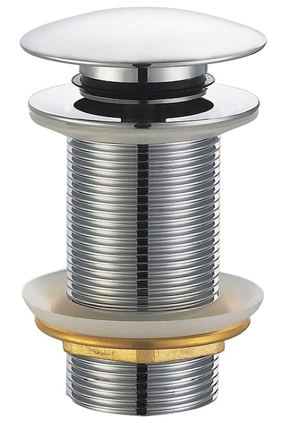UniMatch clickwaste drain plug extended 5/4" chrome