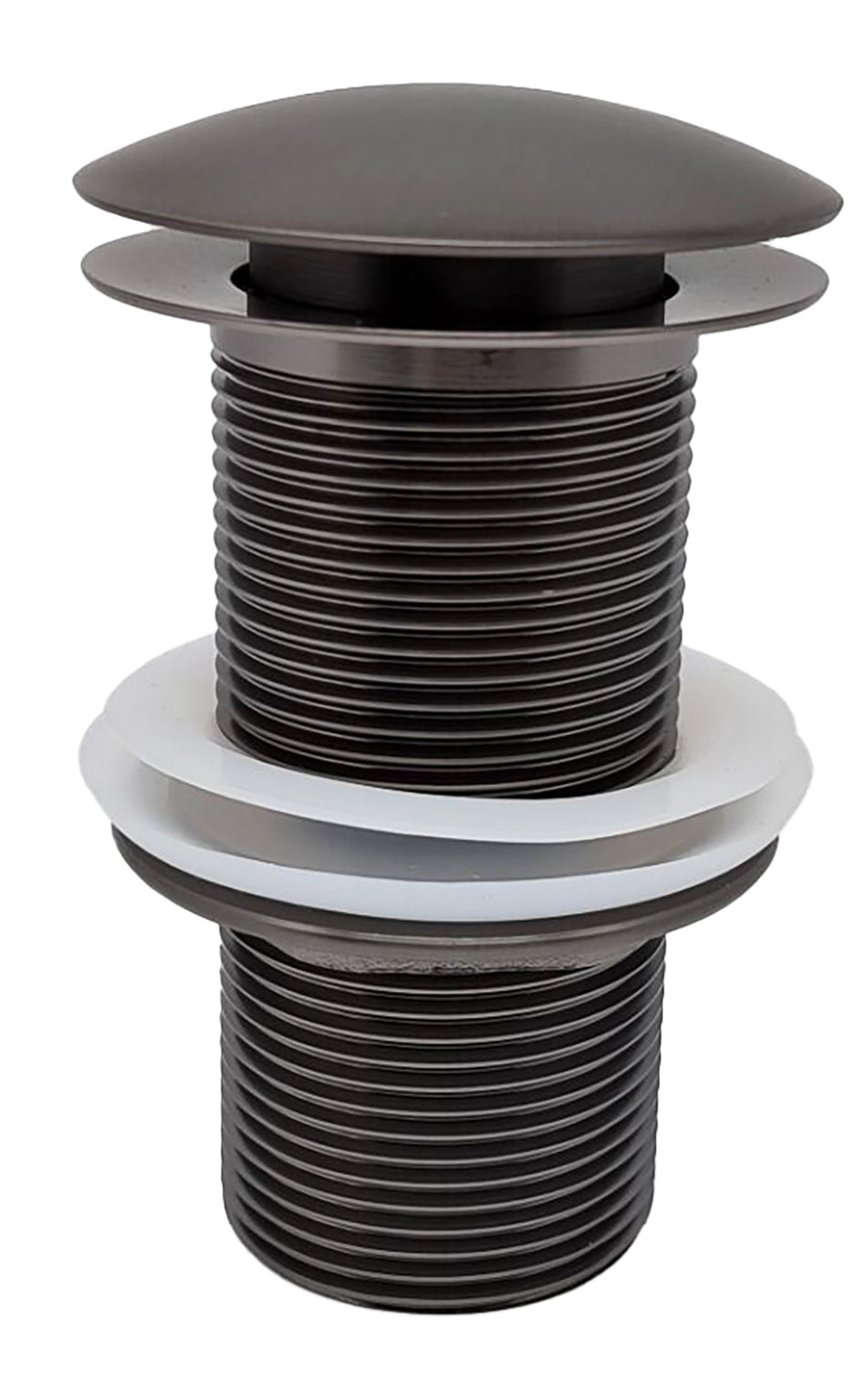 UniMatch clickwaste afvoerplug verlengd 5/4" gunmetal - WDtegels