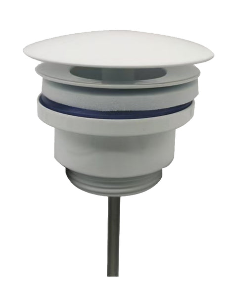 UniMatch open drain plug 5/4'' matt white