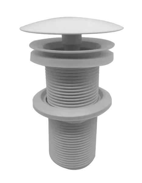 UniMatch open drain plug extended 5/4" gloss white