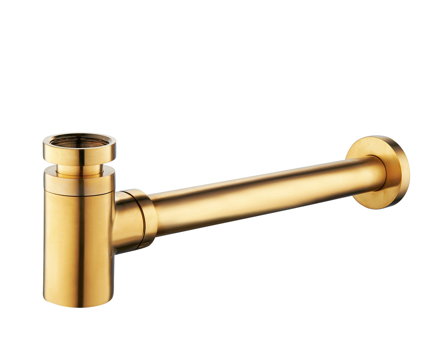 Wiesbaden Star luxe sifon laag 11/4'' geborsteld messing - WDtegels