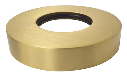 UniMatch sifon rozet 32 mm x 65 mm geborsteld messing PVD - WDtegels