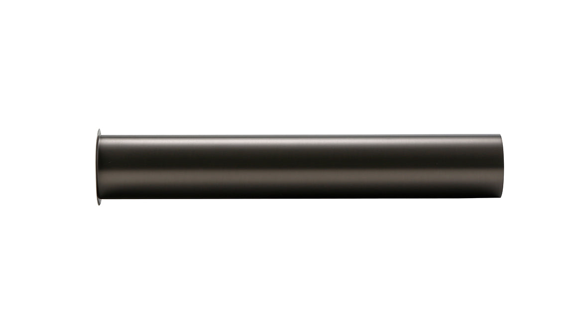 UniMatch sifon verlengbuis 20 cm met kraag gunmetal - WDtegels