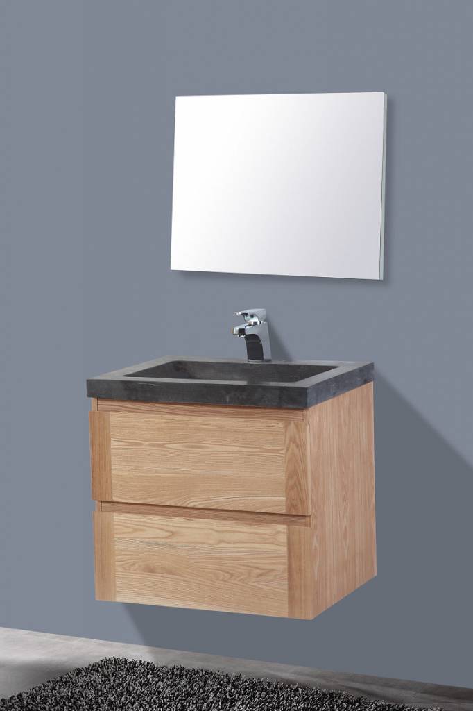 Badmeubel Wood Stone 60