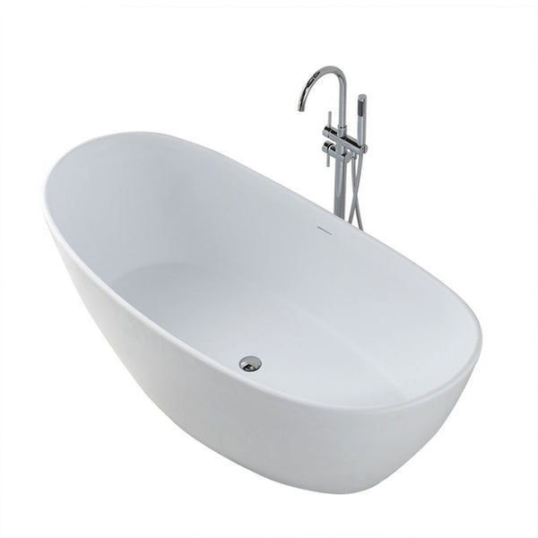 Wiesbaden Eva Solid Surface vrijstaand bad 1795x845x640