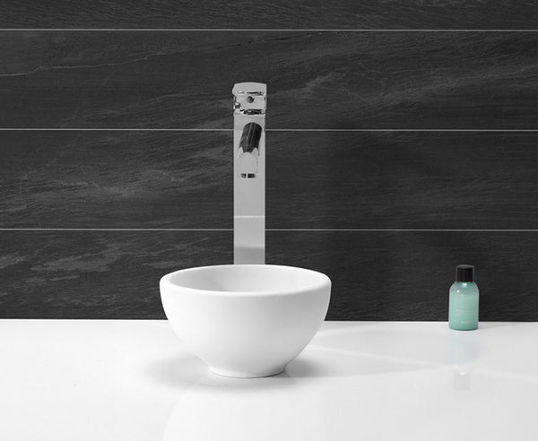 Wiesbaden Solid Surface opzetfontein rond 20x20x11