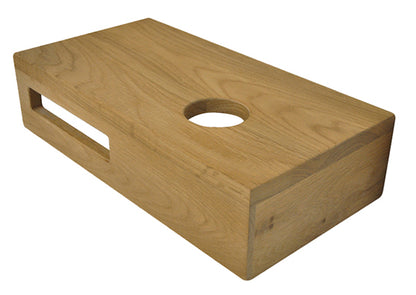 Oak planchet 40 x 21 x 10 cm rechts - WDtegels