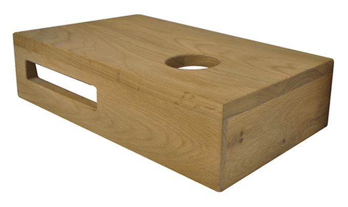 Oak planchet 40 x 21 x 10 cm rechts - WDtegels