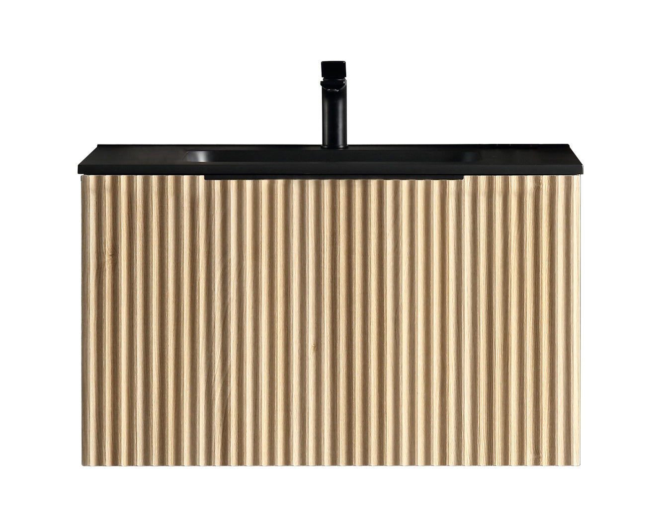 Ribbella onderkast met 1 lade 80 x 45 cm naturel eik - WDtegels