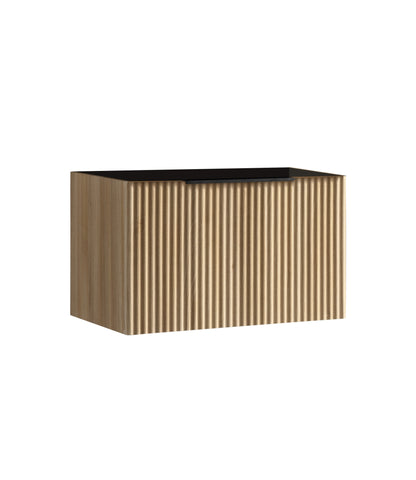 Ribbella onderkast met 1 lade 80 x 45 cm naturel eik - WDtegels