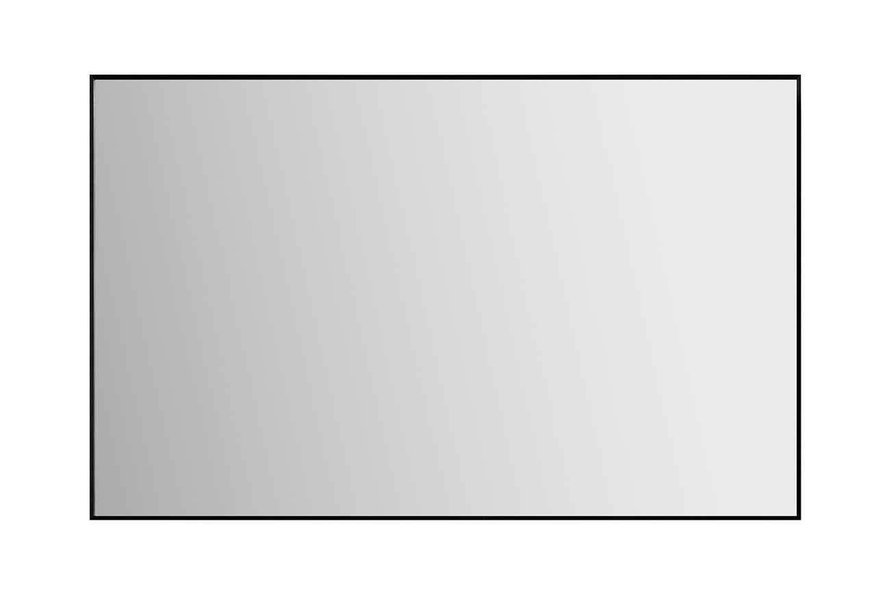 Ribbella spiegel met frame 120 cm mat zwart - WDtegels