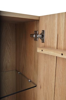 Vision OAK kolomkast 2 deuren 160x35x35 - WDtegels