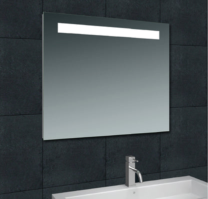 Tigris spiegel vierkant met LED 80 x 80 cm - WDtegels