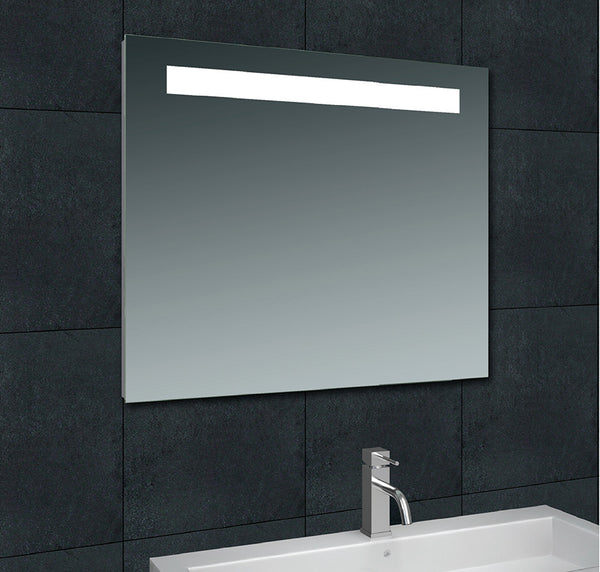 Tigris spiegel 80 x 80 cm vierkant met LED