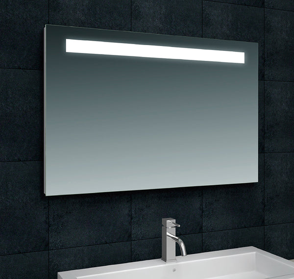 Tigris spiegel 100 x 80 cm rechthoek met LED