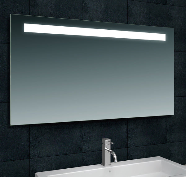 Tigris spiegel 120 x 80 cm rechthoek met LED