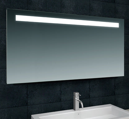 Tigris spiegel rechthoek met LED 140 x 80 cm - WDtegels