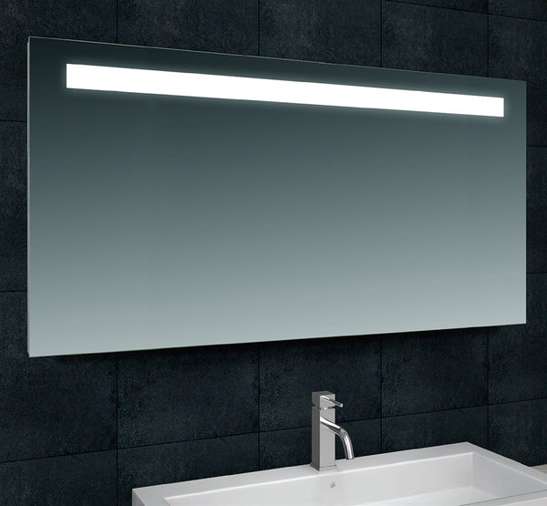 Tigris spiegel 140 x 80 cm rechthoek met LED