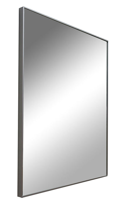Fina spiegel rechthoek met lijst 50 x 60 x 2.1 cm aluminium - WDtegels