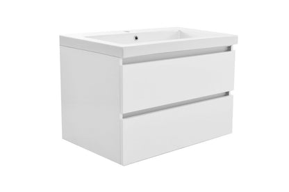 Vision onderkast met 2 laden 80 x 46 cm glans wit - WDtegels