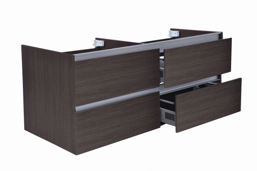 38.3908 Vision onderkast dubbel+4 laden 120x46 houtnerf grijs