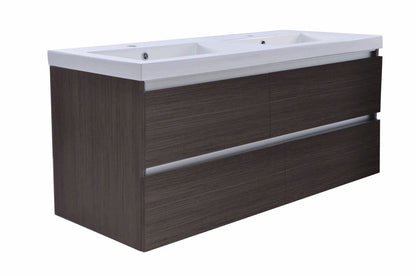 38.3908 Vision onderkast dubbel+4 laden 120x46 houtnerf grijs