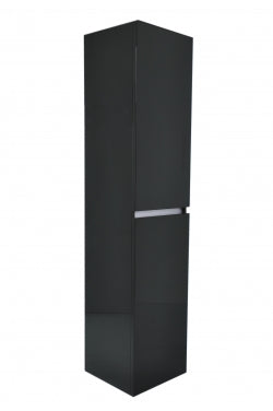 Vision kolomkast 2 deuren 160x35x35 hoogglans grijs - WDtegels