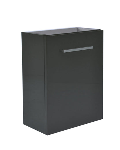 Anna fonteinmeubel 40 x 21 cm hoogglans grijs